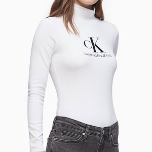 Calvin Klein Performance Turtleneck Long sleeve Bodysuit